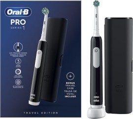 ORAL-B Pro Series 1 Black with Travel Case 1 Τεμάχιο