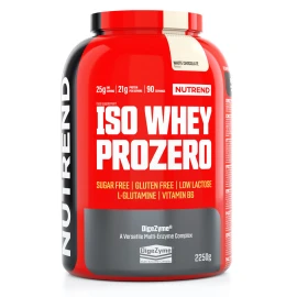 Iso Whey Prozero 2250g (Nutrend) - white chocolate