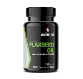 Flaxseed Oil 120 softgels (Warriorlab)