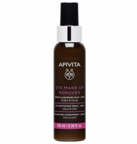 APIVITA Gentle Eye Make Up Remover Τίλιο + Μέλι 100ml