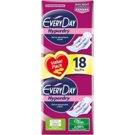 EVERY DAY Hyperdry Maxi Night Ultra Plus 18 Τεμάχια