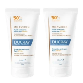DUCRAY Melascreen Protective Anti-Spots Fluid SPF50+ 2x50ml