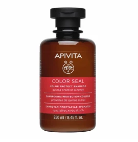 APIVITA Hair Color Protect Shampoo Color Seal Προστασία Χρώματος Με Κινόα + Μέλι 250ml