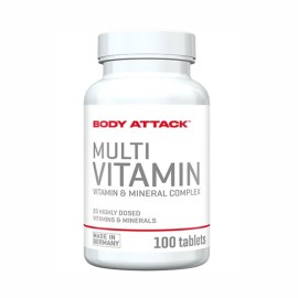 Multi Vitamin 100tabs (Body Attack)