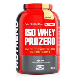 Iso Whey Prozero 2250g (Nutrend) - vanilla pudding