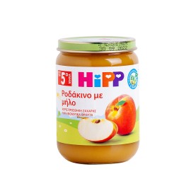 HIPP Φρουτόκρεμα Ροδάκινο με Μήλο 4m+ 190gr