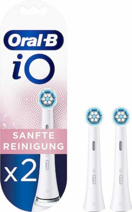 ORAL-B iO Gentle Care Ανταλλακτικές Κεφαλές 2 Τεμάχια