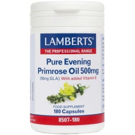 LAMBERTS Pure Evening Primrose Oil 500mg 180 Κάψουλες
