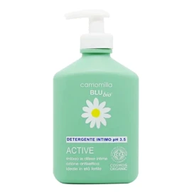 CAMOMILLA BLU Bio Active Intimate Wash Υγρό Καθαρισμού για την Ευαίσθητη Περιοχή pH3.5 300ml