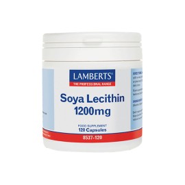 LAMBERTS Lecithin Soya 1200mg 120 Κάψουλες