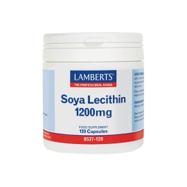 LAMBERTS Lecithin Soya 1200mg 120 Κάψουλες