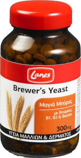 LANES Brewers Yeast 400 Tαμπλέτες