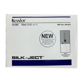 KESSLER Silk-Ject 10ml 21G x 1½ 100 Τεμάχια