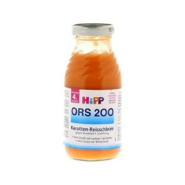 HIPP ORS 200 Βρεφικό Γεύμα Καρότο & Ρύζι 4m+ 200gr