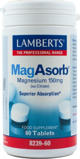 LAMBERTS MagAsorb 60 Ταμπλέτες