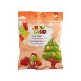 KAISER Jelly Land Fruity Bears Αρκουδάκια Ζελεδάκια 100gr