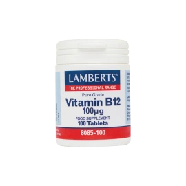 LAMBERTS Vitamin B12 100mg 100 Ταμπλέτες