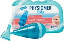 PHYSIOMER Baby Nasal Aspirator & 5 Protective Filters