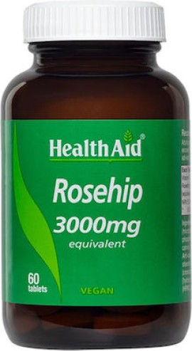 HEALTH AID Rosehip 3000mg 60 Ταμπλέτες