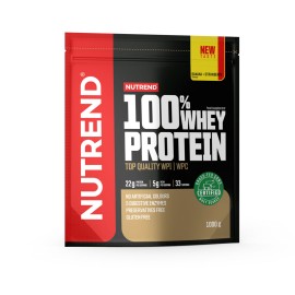 100% Whey Protein GFC 1000g (Nutrend) - strawberry