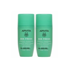 APIVITA Promo Bee Fresh Αποσμητικό Roll On 24H Δράσης 2x50ml