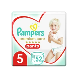 PAMPERS Premium Pants No5 12-17kg 52 Τεμάχια