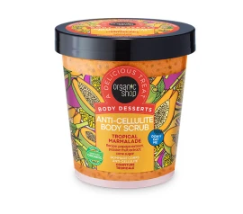 ORGANIC SHOP Body Desserts Anti-Cellulite Body Scrub Tropical Marmalade 450ml