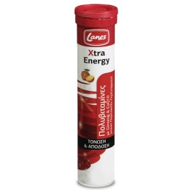 LANES Multivitamin Xtra Energy 20 Αναβράζοντα Δισκία