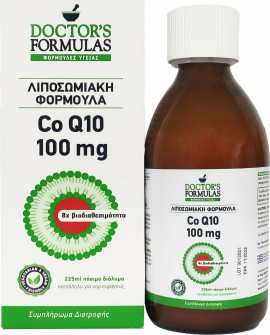 DOCTORS FORMULAS Λιποσωμιακή Φόρμουλα Coq10 225ml