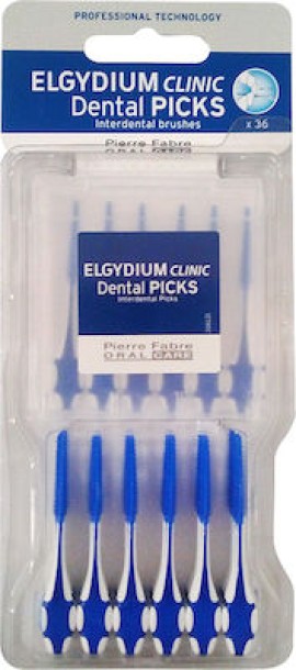 ELGYDIUM Clinic Dental Picks 36 Τεμάχια