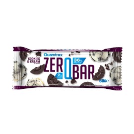 Zero Q Bar 60gr (Quamtrax) - Cookies & Cream