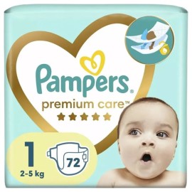 PAMPERS Premium Care Newborn 2-5kg 72 Τεμάχια