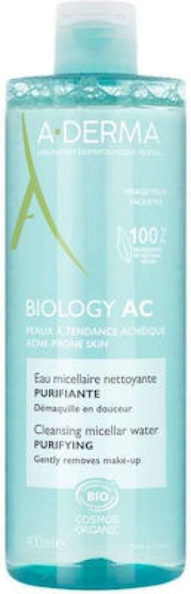 A-DERMA Biology AC Cleansing Micellar Water Purifying 400ml