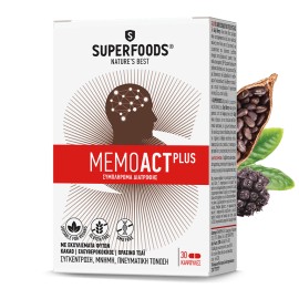 SUPERFOODS Memoact Plus 30 Κάψουλες