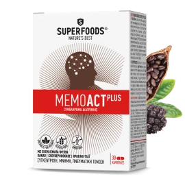 SUPERFOODS Memoact Plus 30 Κάψουλες
