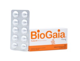 BIOGAIA ProTectis Family Lemon 30 Mασώμενες ταμπλέτες