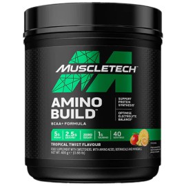 MUSCLETECH Amino Build BCAA Formula 400gr - Tropical Twist