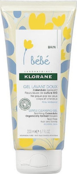 KLORANE Bebe Gentle Cleansing Gel 200ml