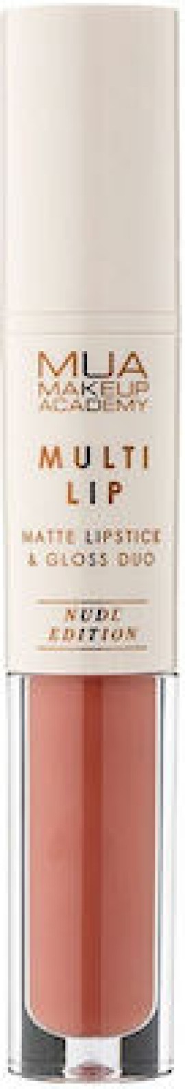 MUA Lipstick & Gloss Duo Nude Edition Cozy 3.2gr & 2ml