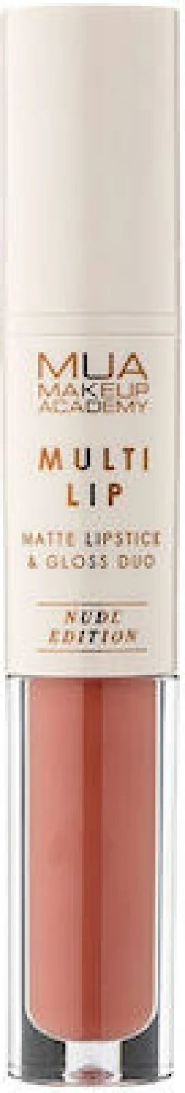 MUA Lipstick & Gloss Duo Nude Edition Cozy 3.2gr & 2ml