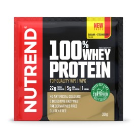 100% Whey Protein GFC 30g (Nutrend) - banana strawberry