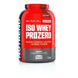 Iso Whey Prozero 2250g (Nutrend) - chocolate brownies