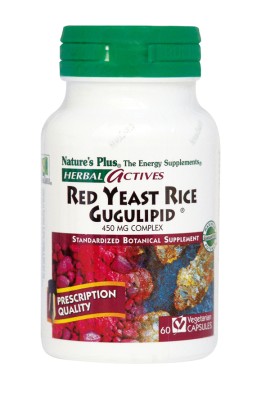 NATURE S PLUS Actives Red Yeast Rice/Guggulipid 60caps