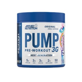 APPLIED NUTRITION PUMP 3G Pre-Workout with Caffeine 375gr - Rainbow Unicorn