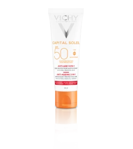 VICHY Capital Soleil Αντηλιακό Προσώπου Anti-Age SPF50+ 50ml