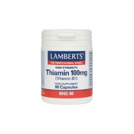 LAMBERTS Vitamin B1 Thiamin 100mg 90 Κάψουλες