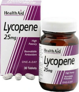 HEALTH AID Lycopene 25mg 30 Ταμπλέτες