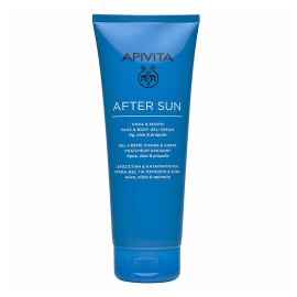 APIVITA After Sun Cool + Sooth Face + Body Gel-Cream 200ml