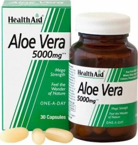 HEALTH AID Aloe Vera 5000mg 30 Κάψουλες