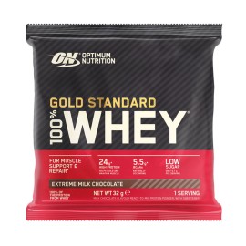 100% Whey Gold Standard 30gr (Optimum Nutrition) - Extreme Milk Chocolate